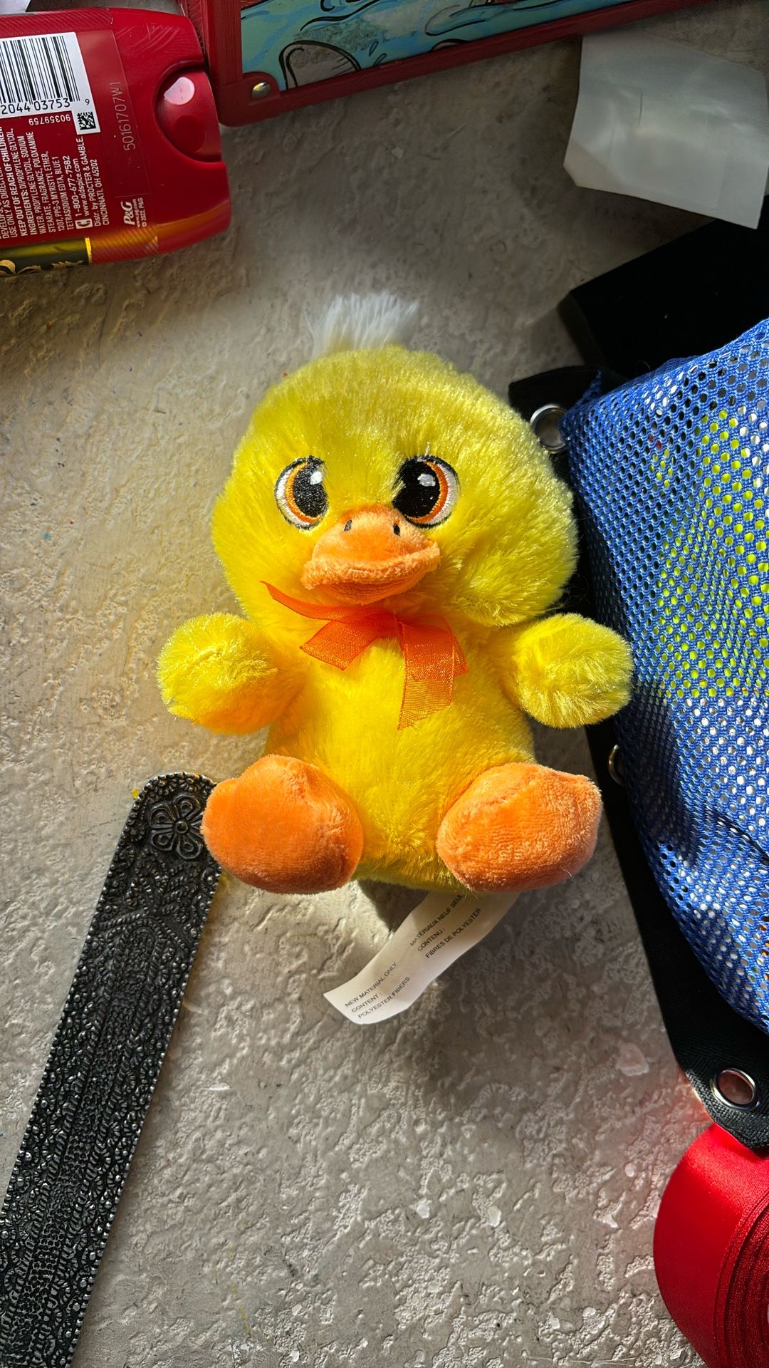 Tiny Duck Stuffed Animal (Joey)