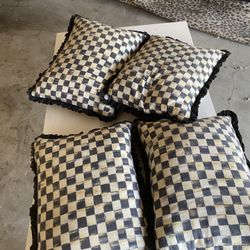 4 Mackenzie Childs Decor Pillows