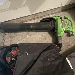 Greenworks Corded Leaf Blower & Vacuum