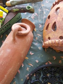 Spanish lanterns clay