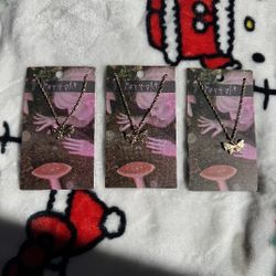 Set Of 3 Best Friend Necklace Portals