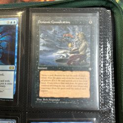 Demonic Consultation - Ice Age (ICE) HP Magic The Gathering Mtg Card