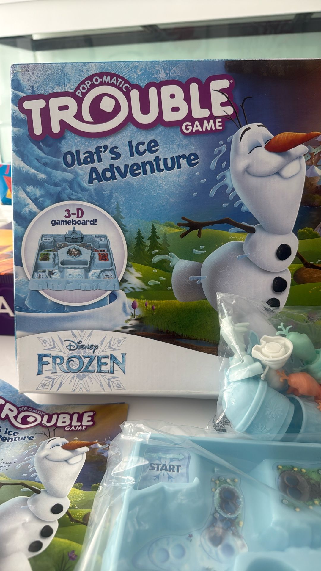Frozen 3-D Game Olaf Trouble