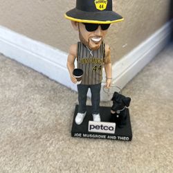 San Diego Padres Joe Musgrove And Theo Bobblehead