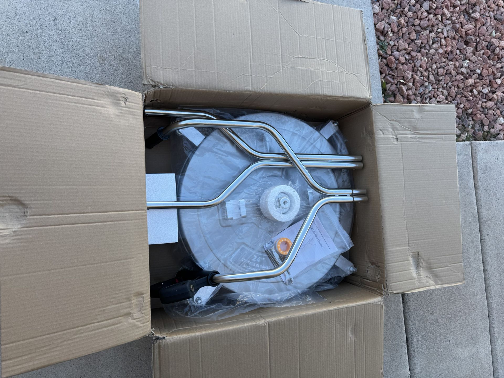 24” Stainless Steel Surface Cleaner