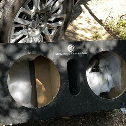 Box For 2 12” Subs