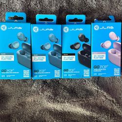 JLab Go Pop+ Earbuds 