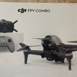 Like New DJI FPV Drone Fly More Combo 