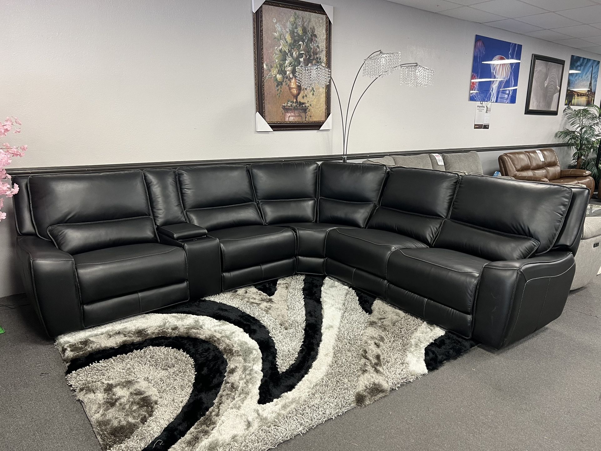 Black Sofa Sectional