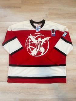 Spider-man NYC NWT Marvel  NBA SpiderMan Hockey Jersey Macy's Exclusive Mens XL