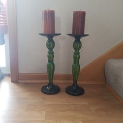 2 Candle Holders