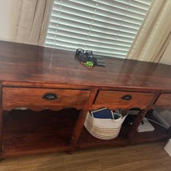 Solid Wood Console Or Entry Table-best Offer! 