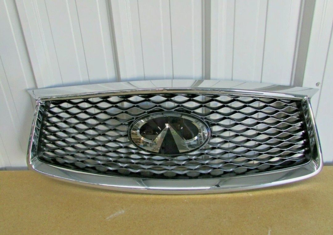 QX50 Chrome Grill - Center Emblem NOT Included 