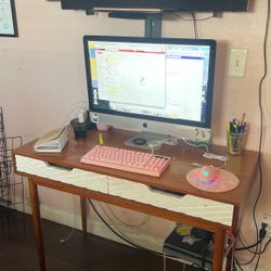 Domputer Desk With Matching Cabinet 