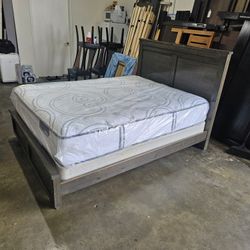 Queen Bed And Mattress
