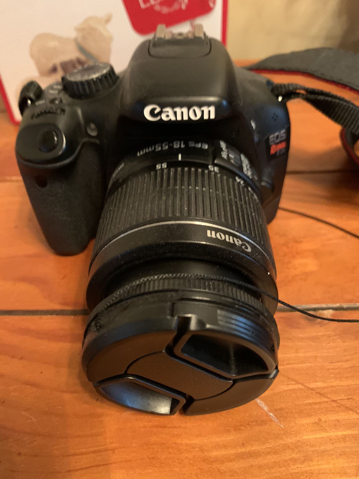 Canon EOS Rebel T2i  Two Lenses (18-55mm And 55-250mm)  Charger and Two Batteries 