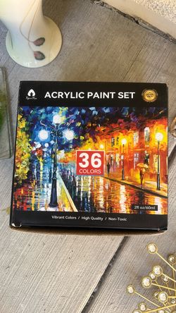 VigorFun Acrylic Paint Set 36 Colors