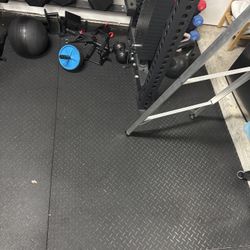 Commercial-Grade Gym Mats (6 Total)