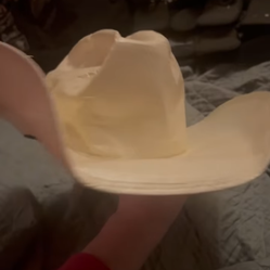 Justin brand cowboy hat size 57
