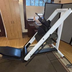 Tuff Stuff Leg Press Hack Squat Machine