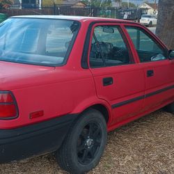 1991 Toyota Corolla. Approximately 55,000  miles on rebuilt transmission  and engine. Runs great.