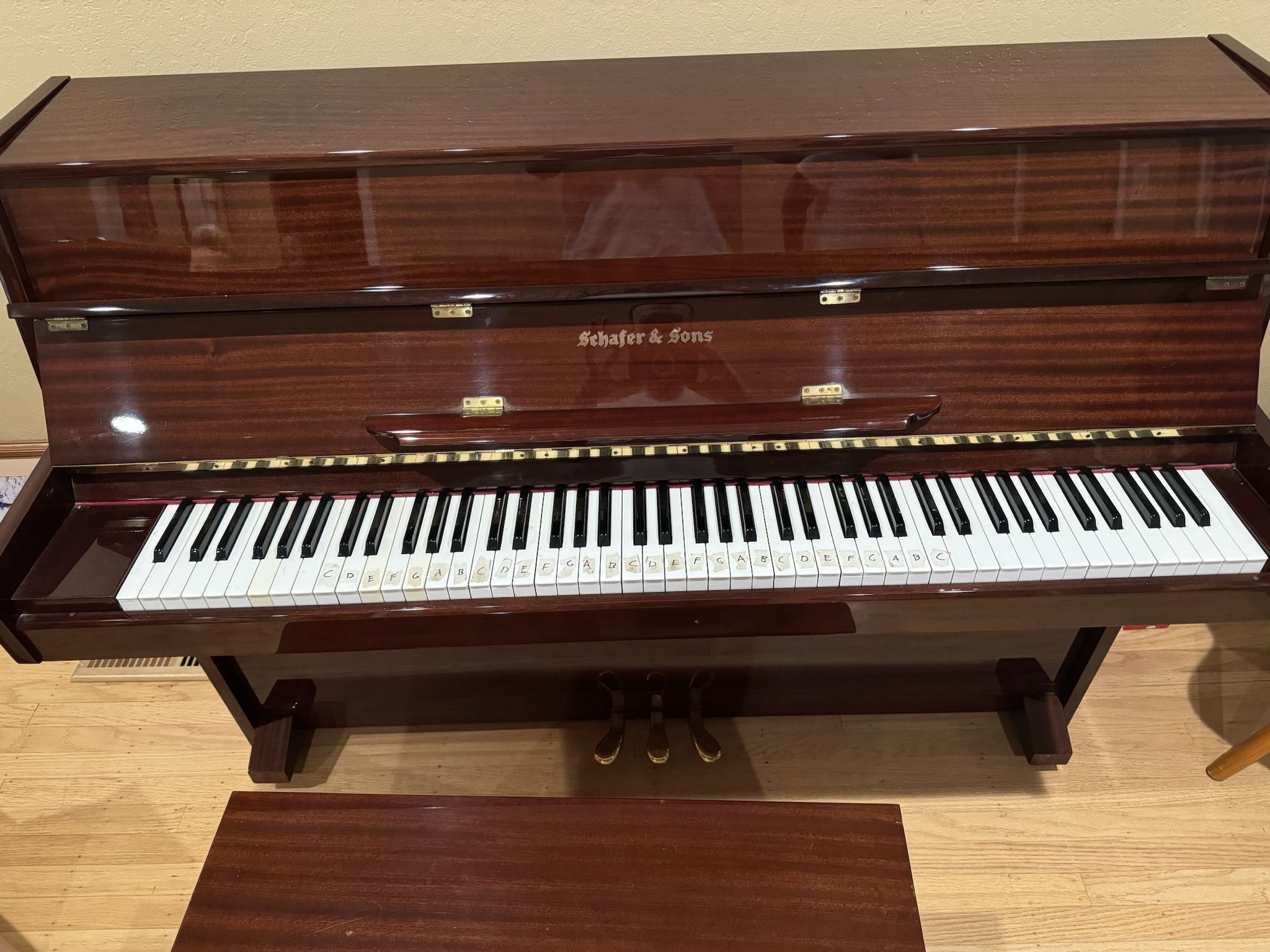 Beautiful Schafer & Sons Piano