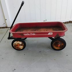 Vintage Radio Flyer Wagon