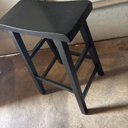 1 Black Stool