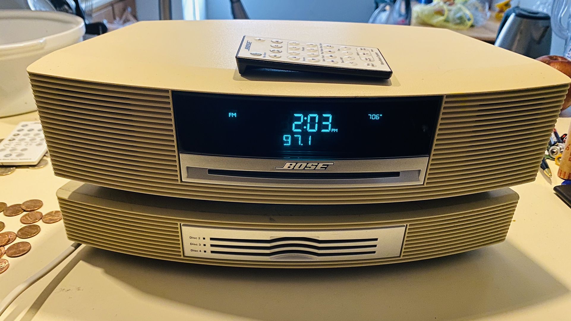 bose wave music system with 3 cd changer