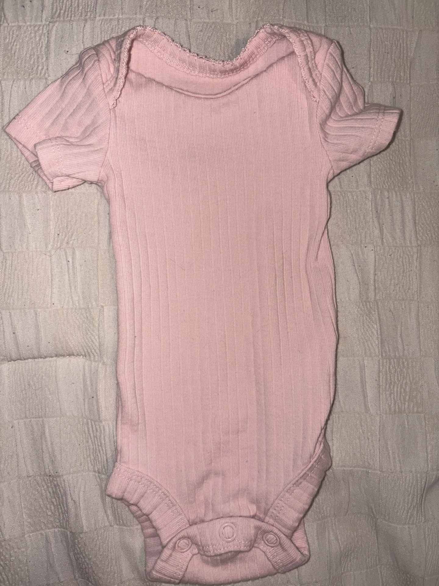 Preemie One Piece Pink