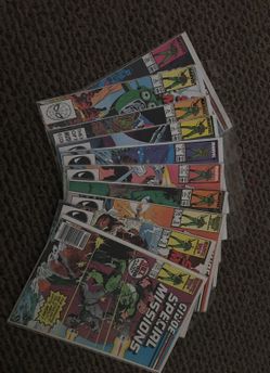 G.I. Special missions #1, #2, #3, #4, #5, #6, #7, #8, #9, #10