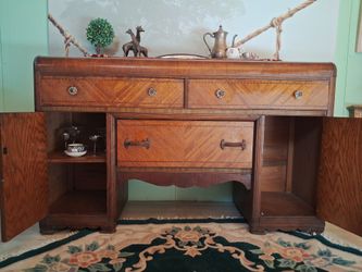 Antique Art deco sideboard, buffet server. Delivery