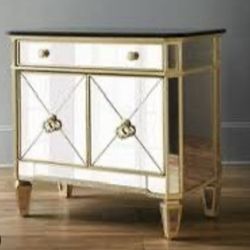 Borghese Mirrored Nightstand
