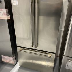 GE Monogram Stainless Steel 23.1 Cu. Ft. French Door Refrigerator 