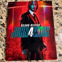 John Wick Chapter 4 DVD