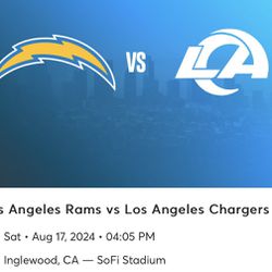 LA Rams vs LA Chargers