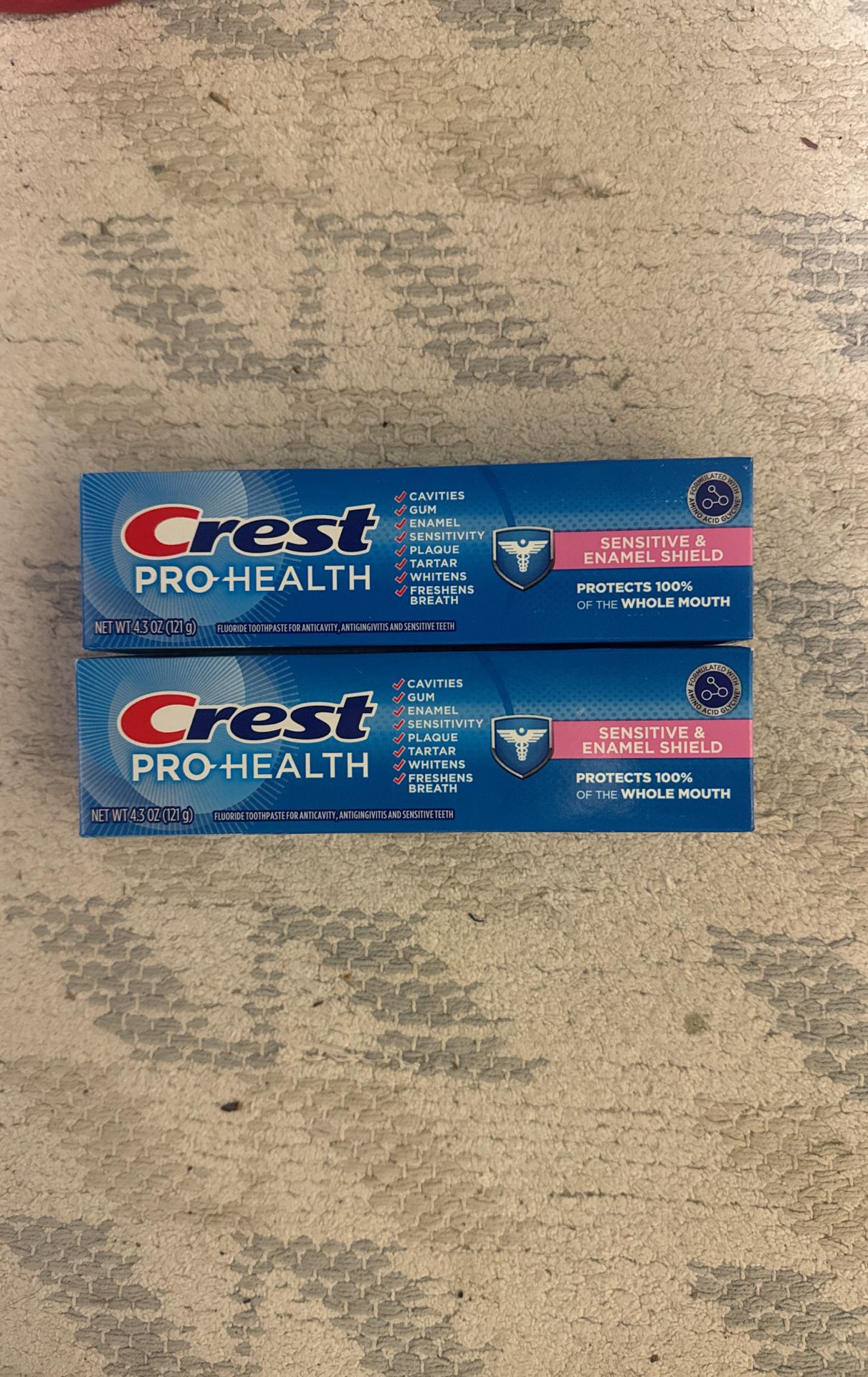 2 Crest Toothpastes
