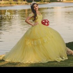 Quinceañera Dress And Accessories