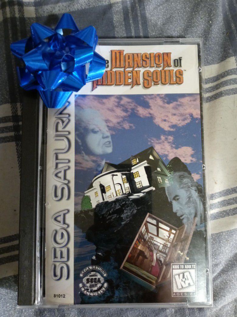Mansion Of Hidden Souls Sega Saturn CIB