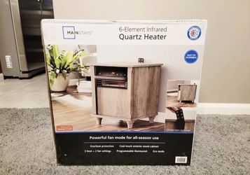 6 Element Infrared Quartz Heater