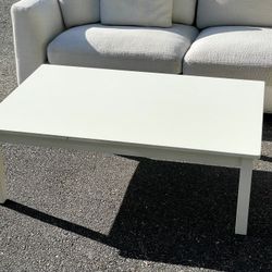 Pottery Barn White Coffee Table 