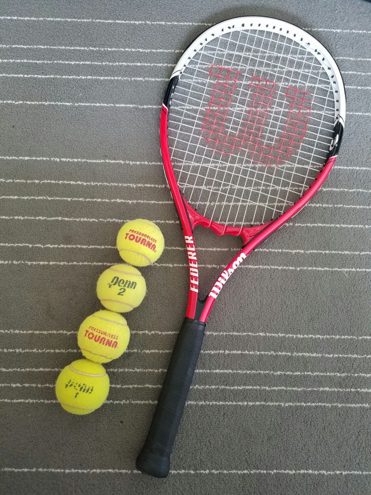 Wilson tennis racket 4 3/8 like new