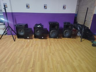 Complete Professional DJ / Live Sound PA System – Yamaha, QSC, Alto