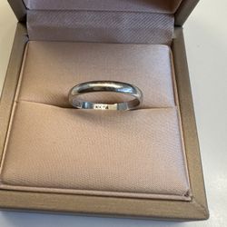 10k White Gold Ring Wedding Band