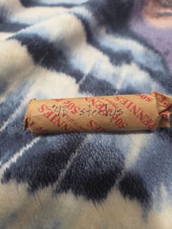 1943 steel penny roll
