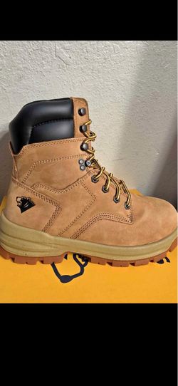 Men’s size 8.5w steel toe boots