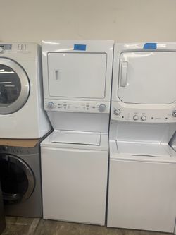 Used Frigidaire Stackable Washer and Gas Dryer Top Load 27in Wide
