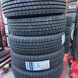 215/85R16C Kumho tires in stock