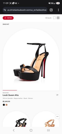 Loubi Queen Alta - Size 40