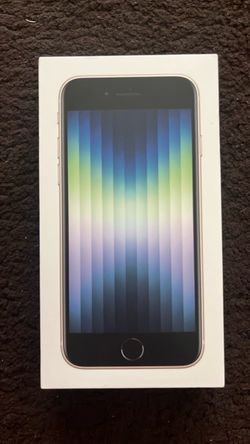 White IPhone SE(third generation)